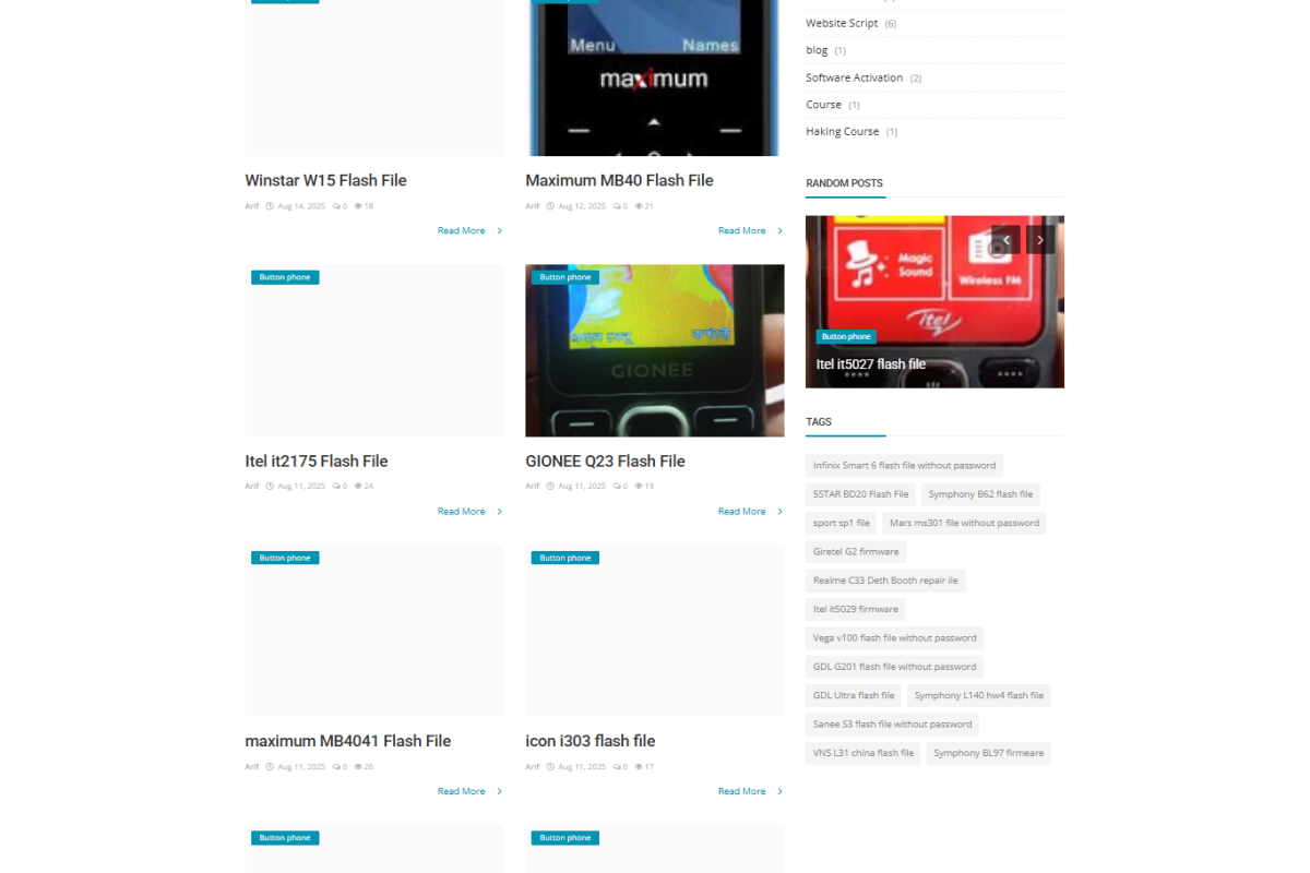 Laraval blogger Website Script